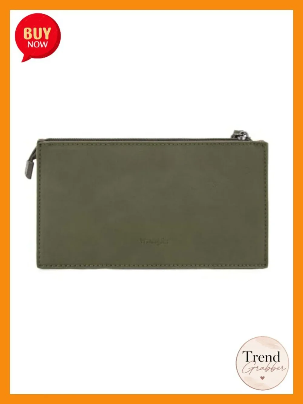 Western Wristlet Wallet with Aztec Print and Multiple Card Slots